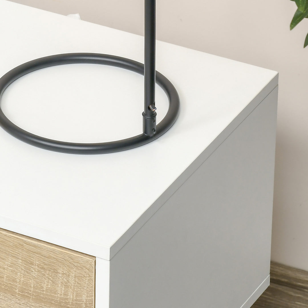 MCL Set of 2 Bedside Table with Drawer and Shelf