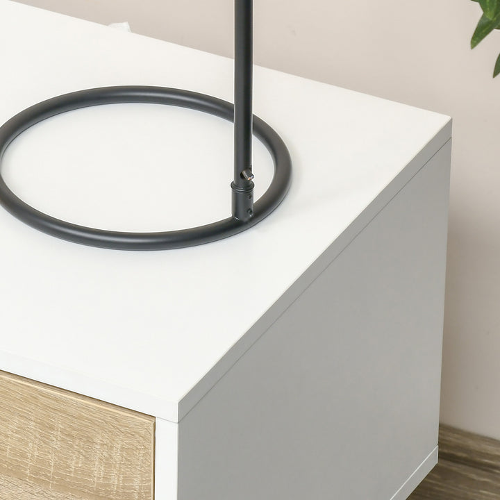 MCL Set of 2 Bedside Table with Drawer and Shelf