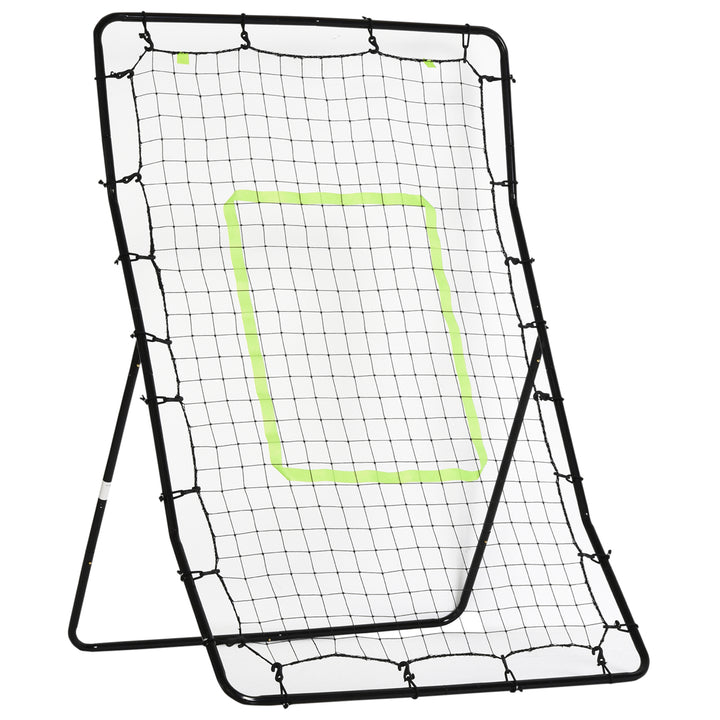 HOMCOM Rebounder Net Playback Soccer Football Game Spot Target Ball Rebounders Training Equipment Play Teaching | Aosom UK