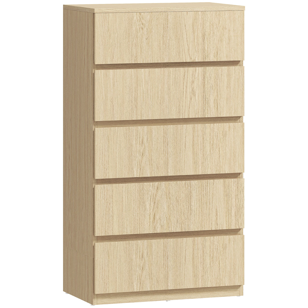 Chest of Drawers, 5-Drawer Storage Cabinets, Modern Dresser, Storage D