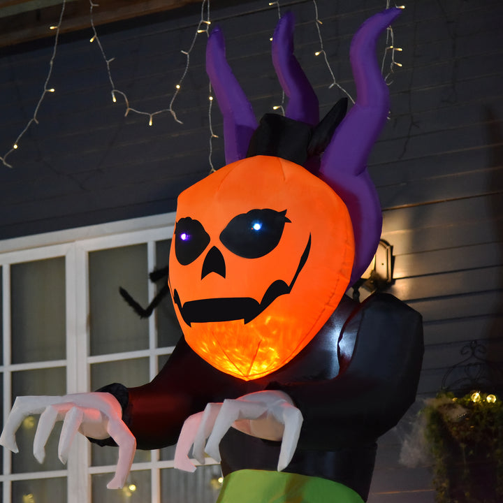 Halloween Pumpkin Ghost Inflatable LED Lights Accessories Scary Ghoul Outdoor Kids Party Theme Display