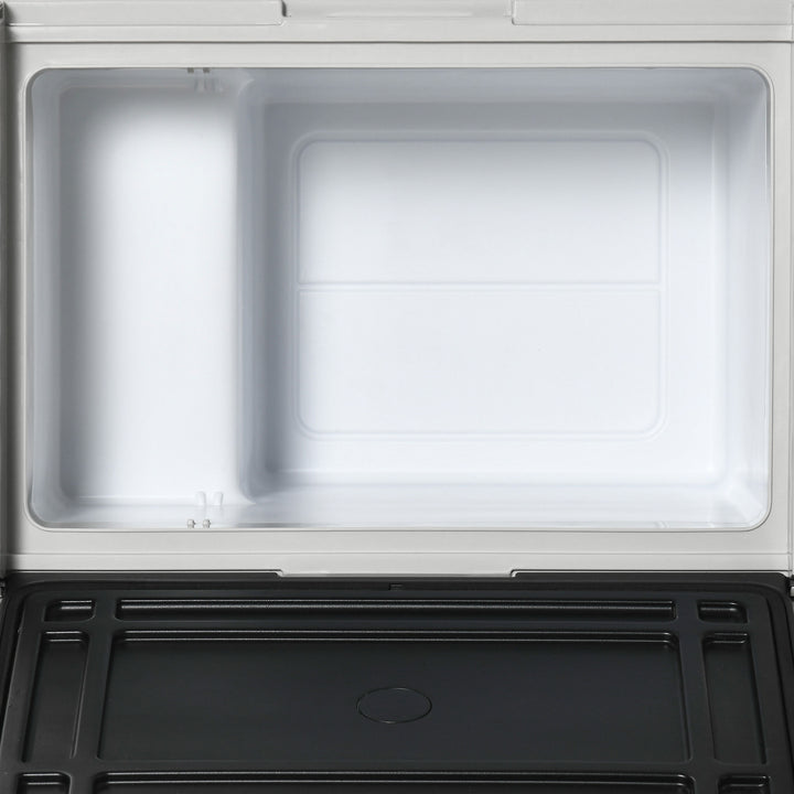 30L Portable Car Refrigerator - Grey and Black