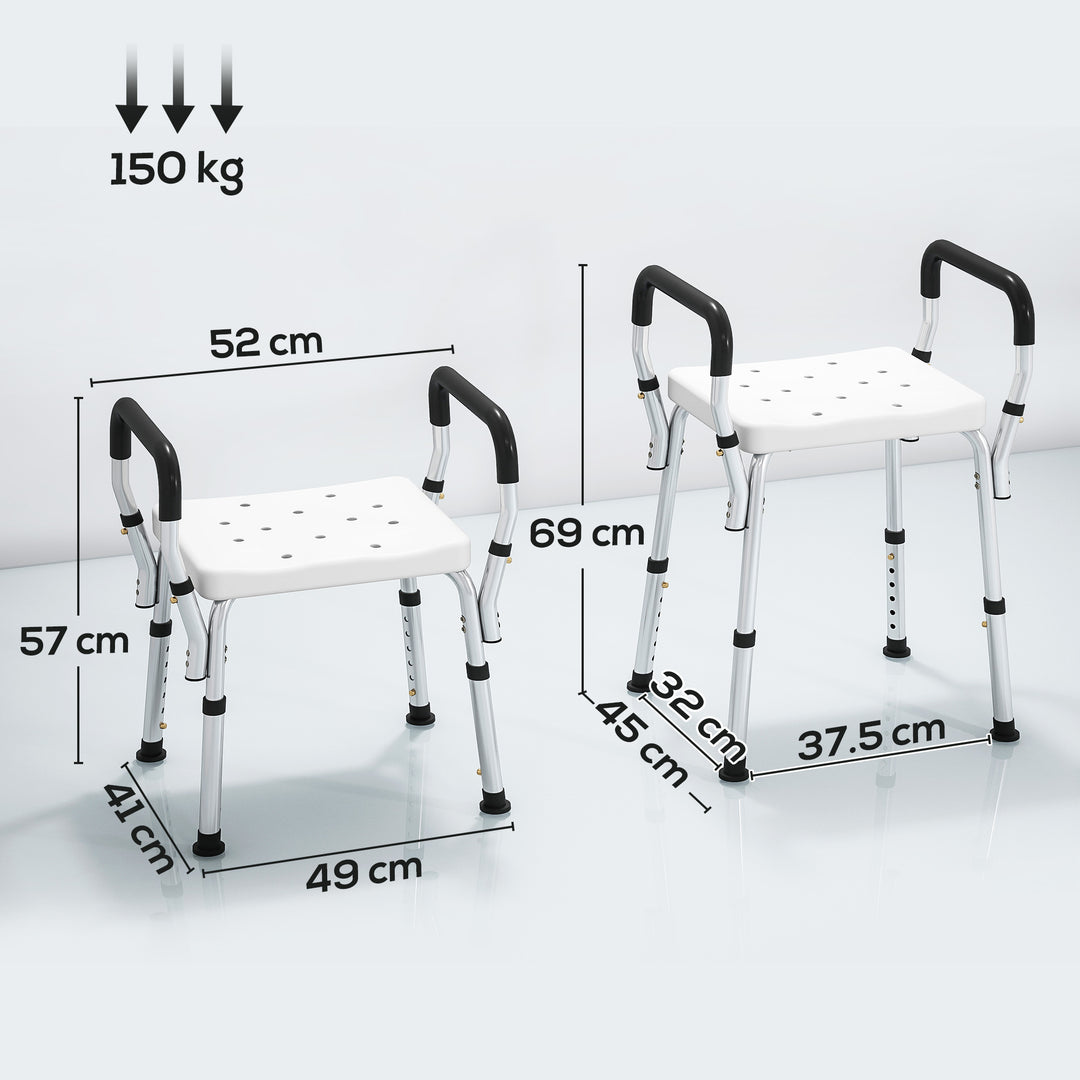 MCL 57-69cm Aluminium Frame Bath Seat