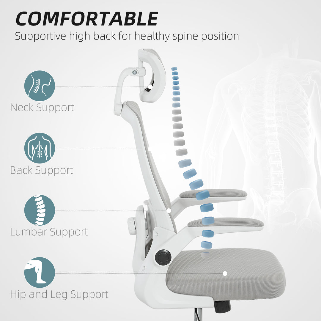 Multi-Adjust Office Chair - Grey
