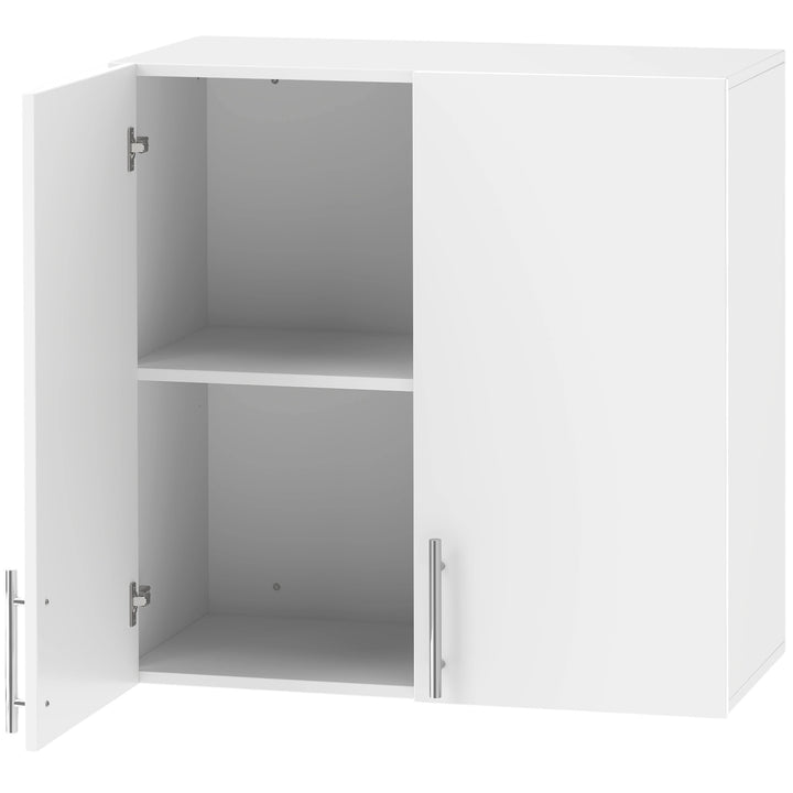 Bathroom Wall Cabinet, Wall-Mounted Bathroom Storage Cabinet with 2