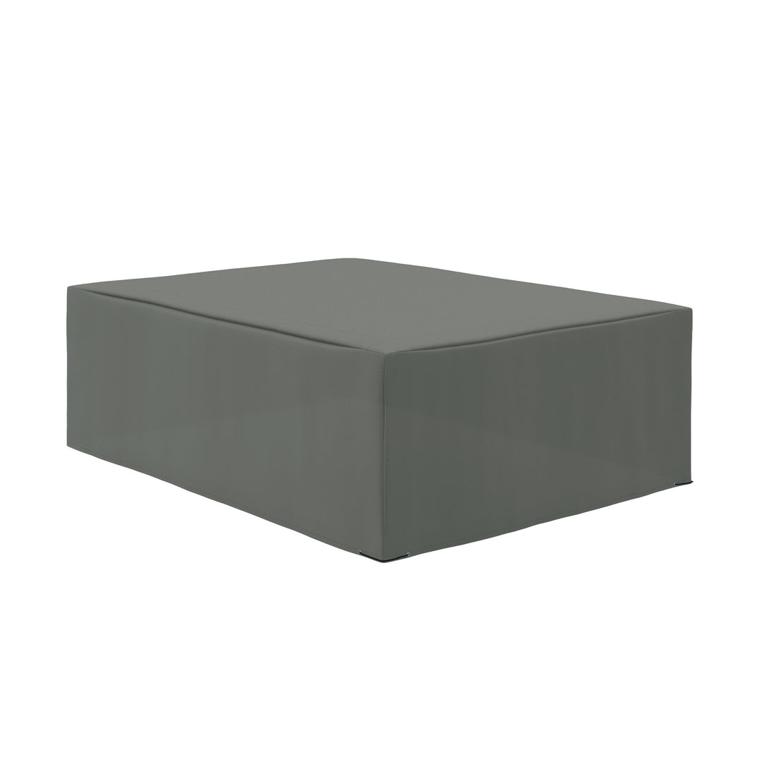 MCL 600D Oxford Outdoor Garden Furniture Sofa Set Cover, Waterproof Anti-UV Rattan Sun Lounger Protection Protector Cover, 275L x 205W x 90Hcm, Grey