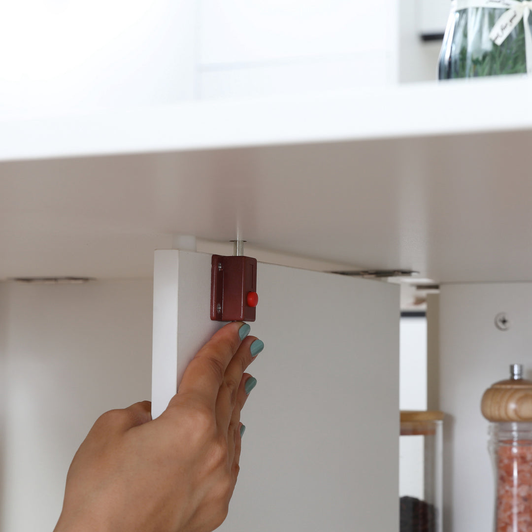 MCL Folding Dining Table, Drop Leaf Table with 2-Tier Shelves, Rolling Casters, for Small Spaces, Kitchen, White