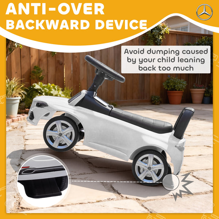 Official Mercedes-Benz Ride On Car, Foot to Floor Sliding Walker with 