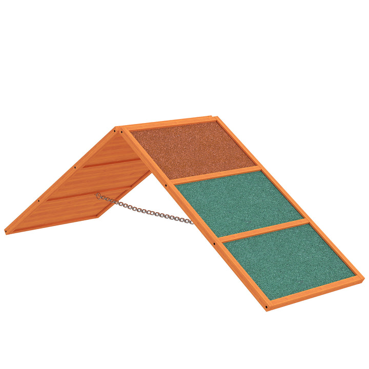 Dog Agility Equipment, Dog Playground Equipment with Non-slip Surface, A-frame, Agility Ramp for All Breeds