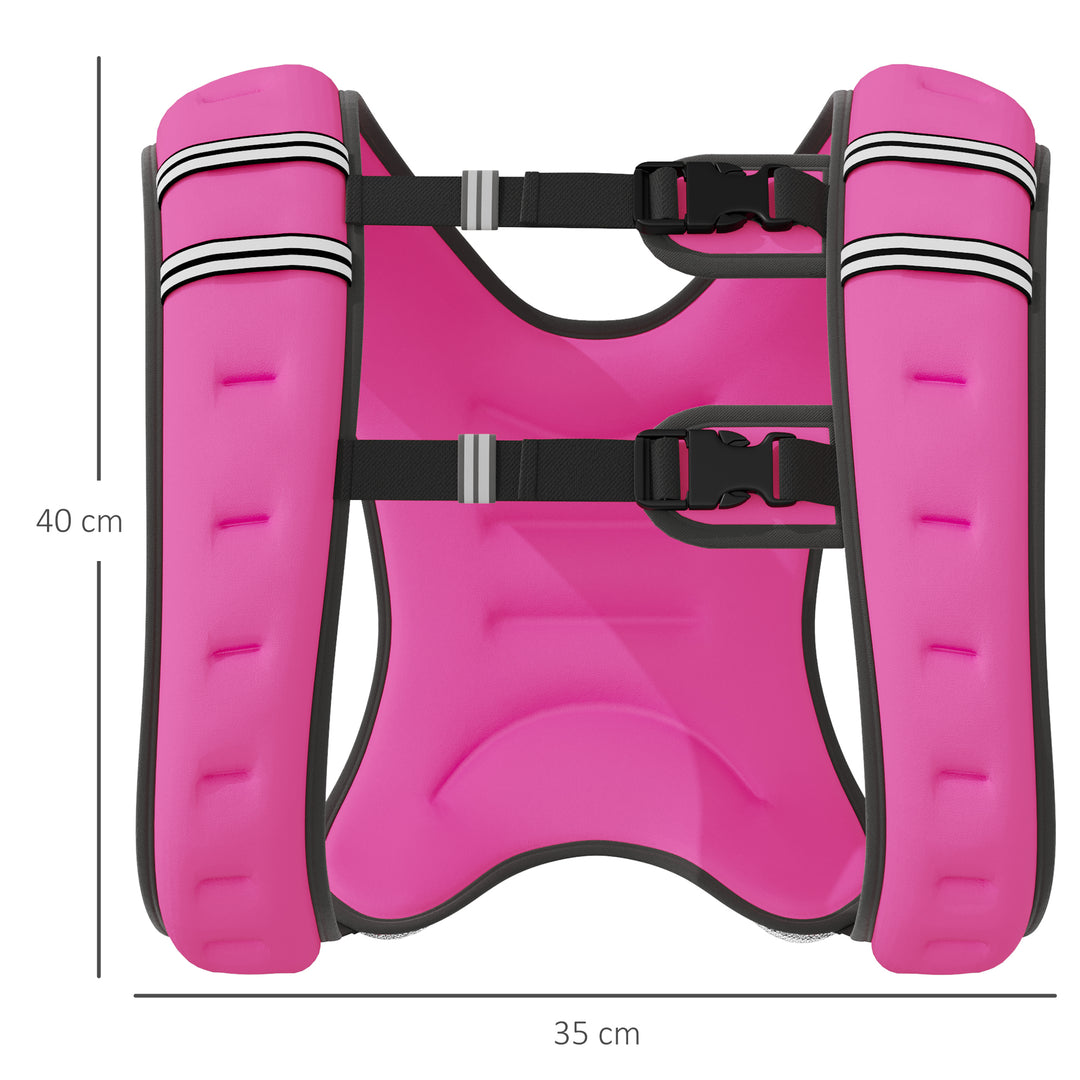 8KG Weighted Vest, Running Weight Vest with Adjustable Strap, Convenie
