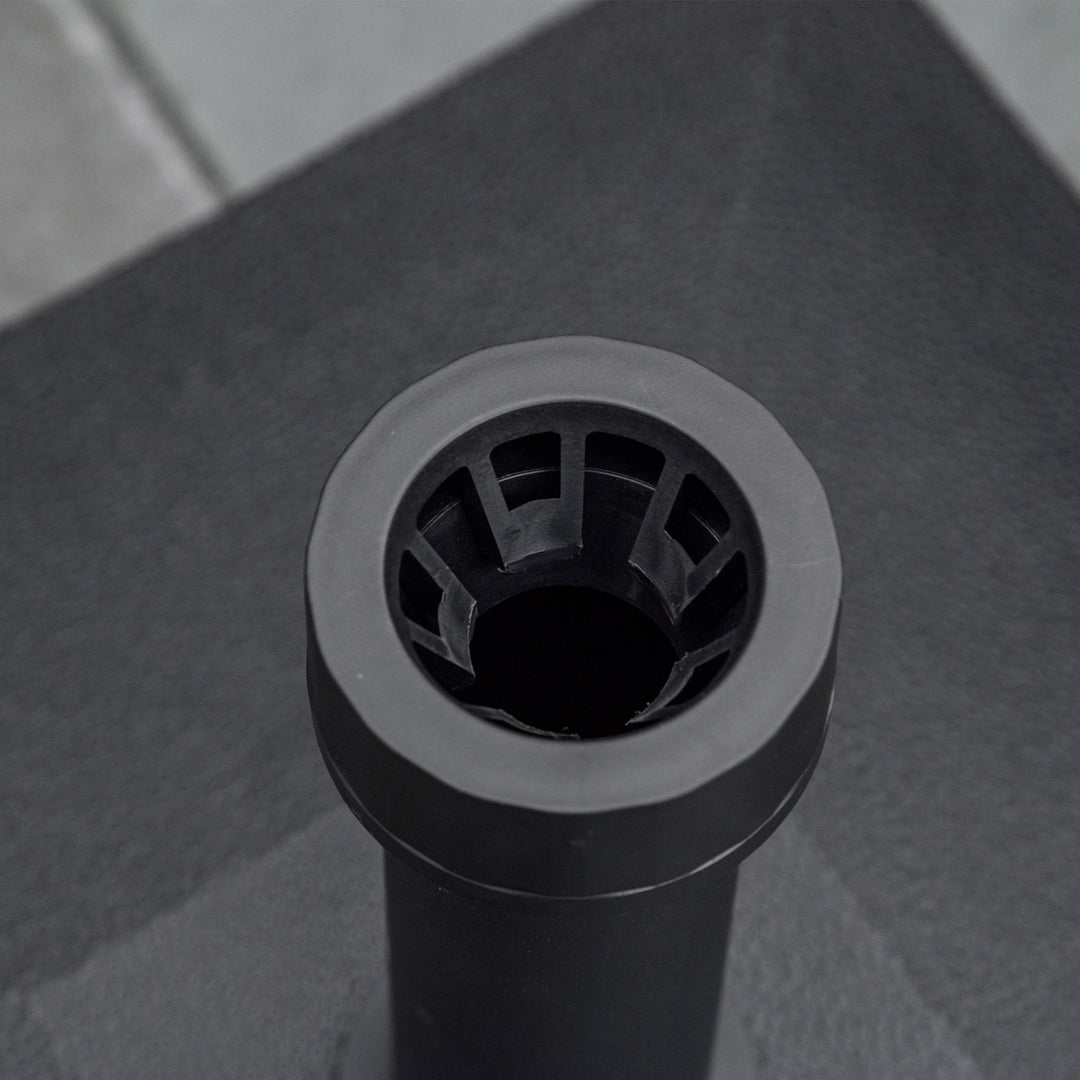 MCL 20kg Garden Parasol Base with Wheels Heavy Duty Sand or Water Filled Patio Umbrella Base for Outdoor Deck Beach Black