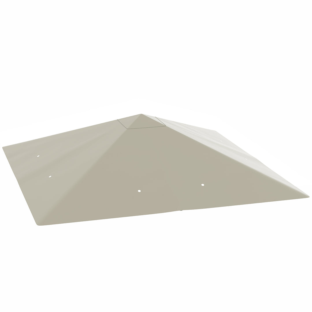 3 x 3(m) Gazebo Canopy Replacement, for 01-0867 - Light Grey