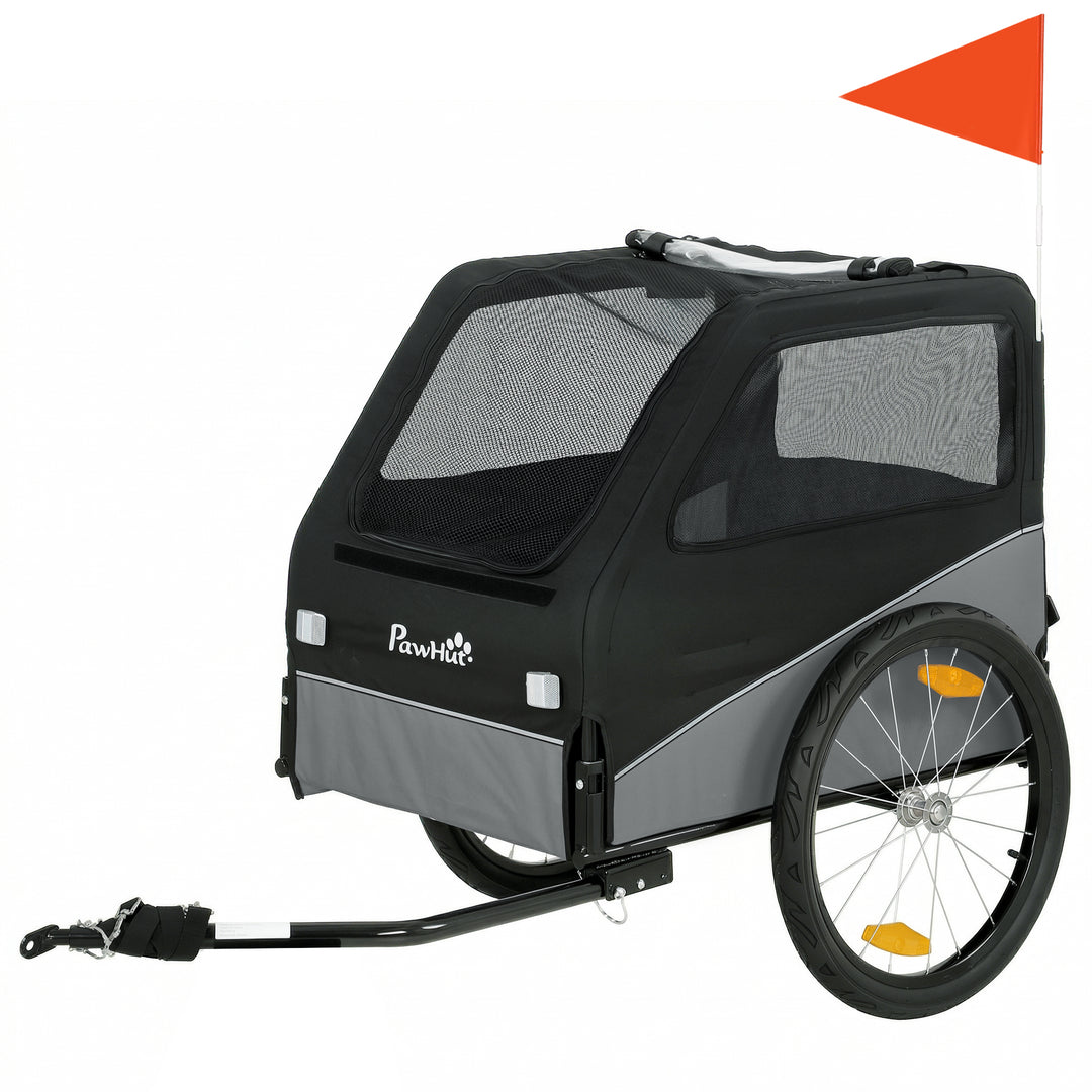 Dog Bike Trailer, Dog Cart Bicycle Carrier for Small and Medium Pets w