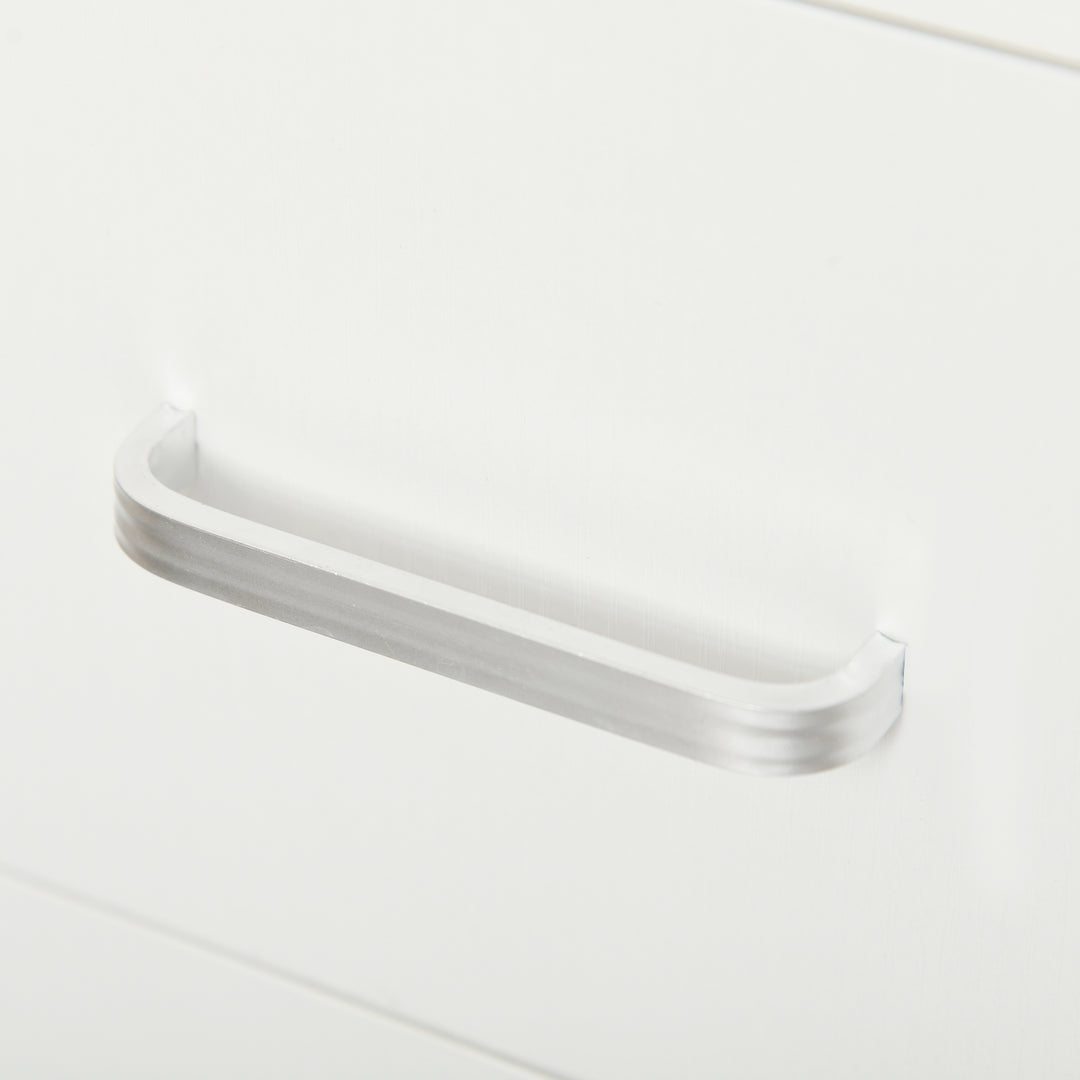 MCL L-Shaped Desk, Corner Computer Desk, Adjustable Study Table with Storage Shelf, Drawer and Cabinet, Workstation for Home Office, White Wood Grain