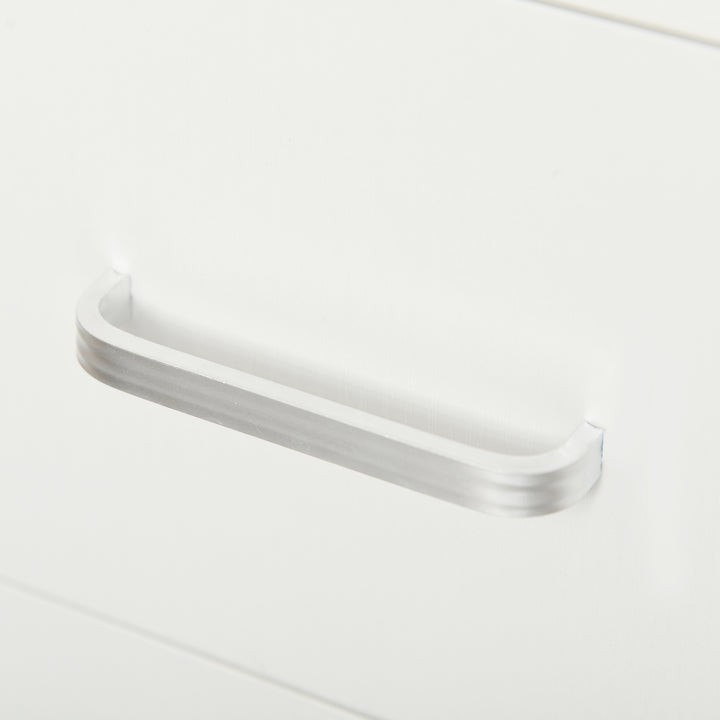 MCL L-Shaped Desk, Corner Computer Desk, Adjustable Study Table with Storage Shelf, Drawer and Cabinet, Workstation for Home Office, White Wood Grain