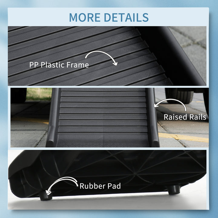 PawHut Folding Pet Ramp, Dog Ramps for Cars Trucks SUVs, Portable Non-slip, 155 x 39 x 14 cm | Aosom UK