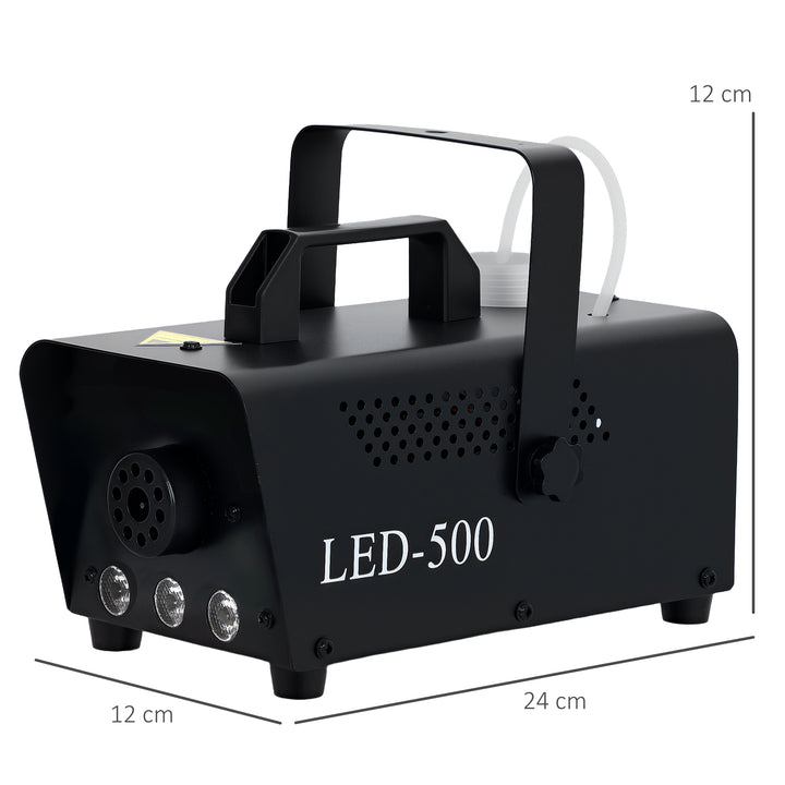 Halloween Smoke Machine with 3 RGB LED Lights and 4 Effects