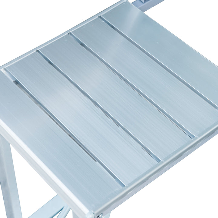 Aluminum Portable Picnic Table Chair Set