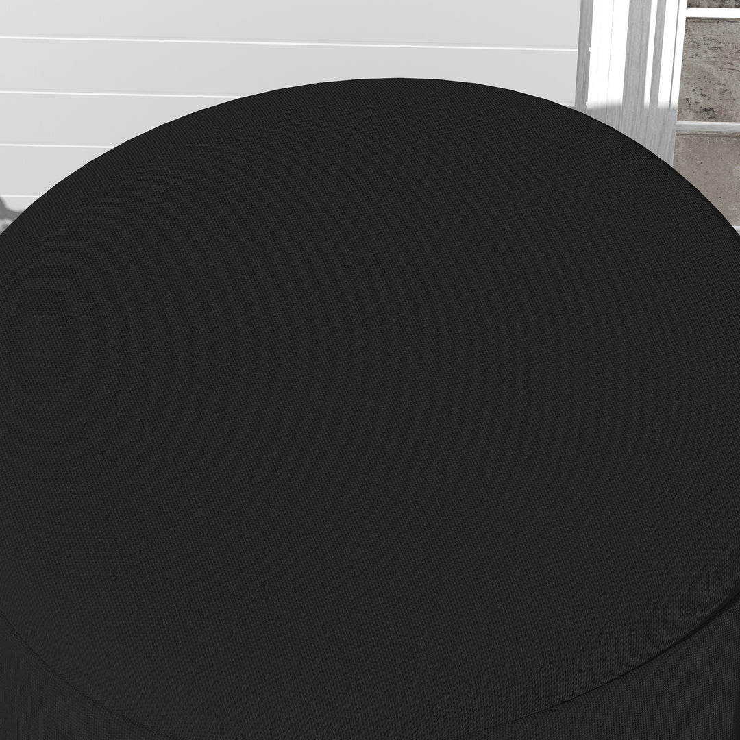 196 x 230 cm Hanging Egg Chair Protective Cover - Black