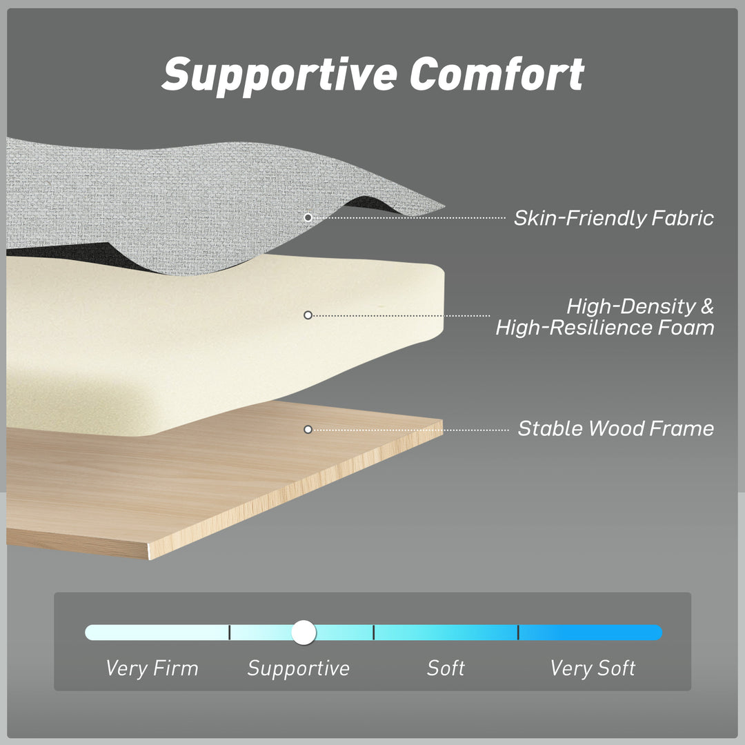 Three-Way Two-Seater Sofa Bed