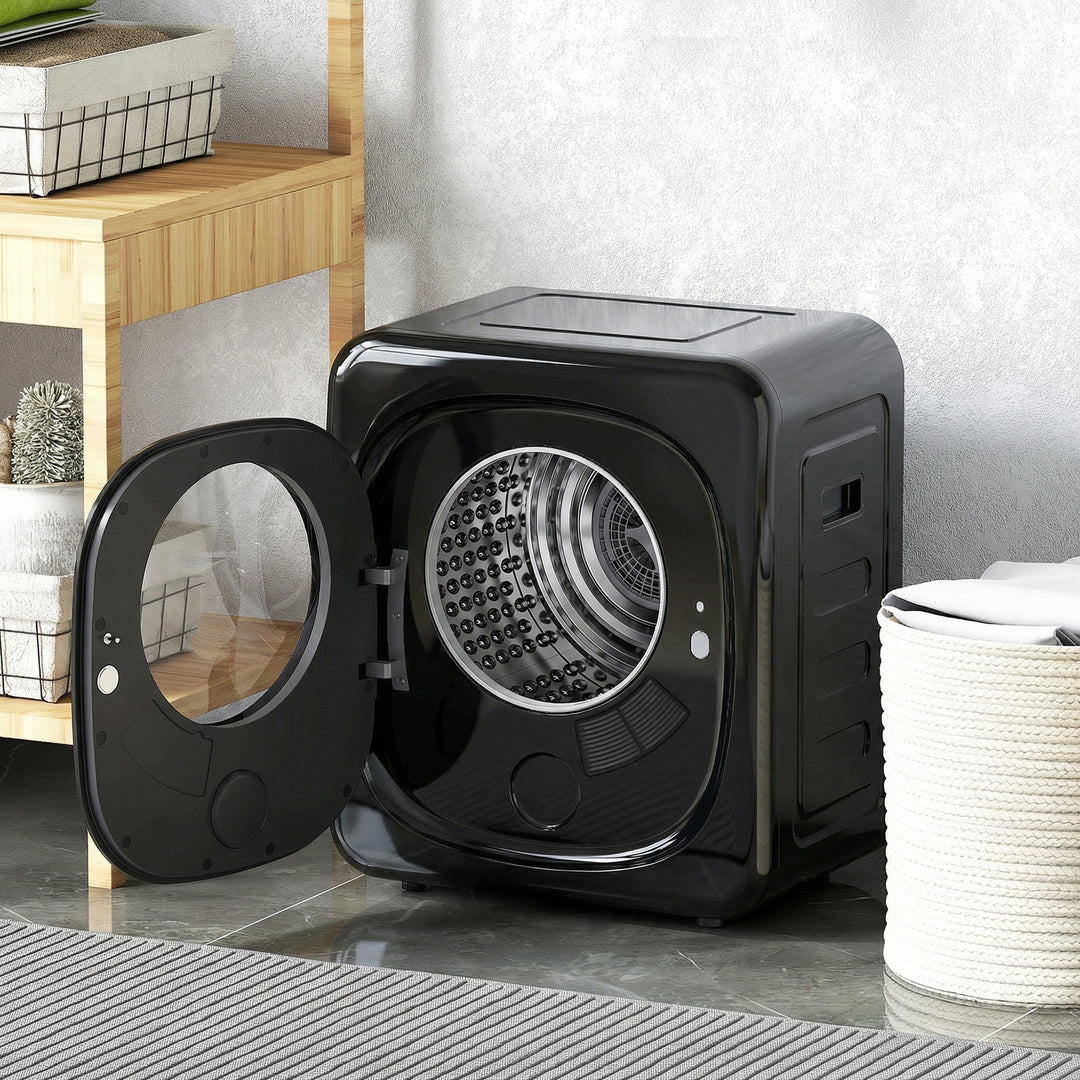 4kg Vented Tumble Dryer with 5 Drying Mode, 800W Compact Freestanding 