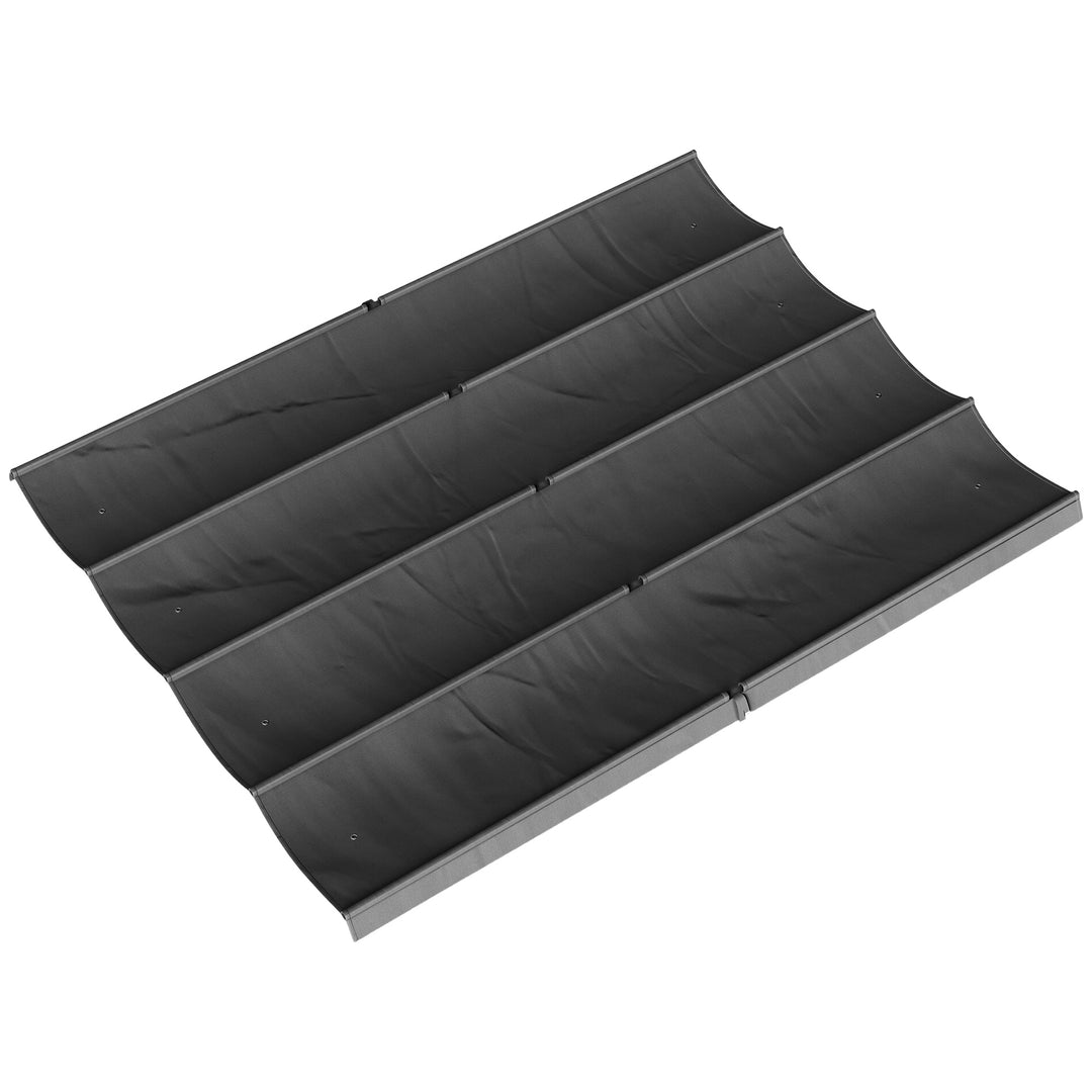 Retractable Pergola Canopy Only, 3.92 x 3.5 m, UV30+ Replacement Canopy Cover for 4 x 3 m Pergola