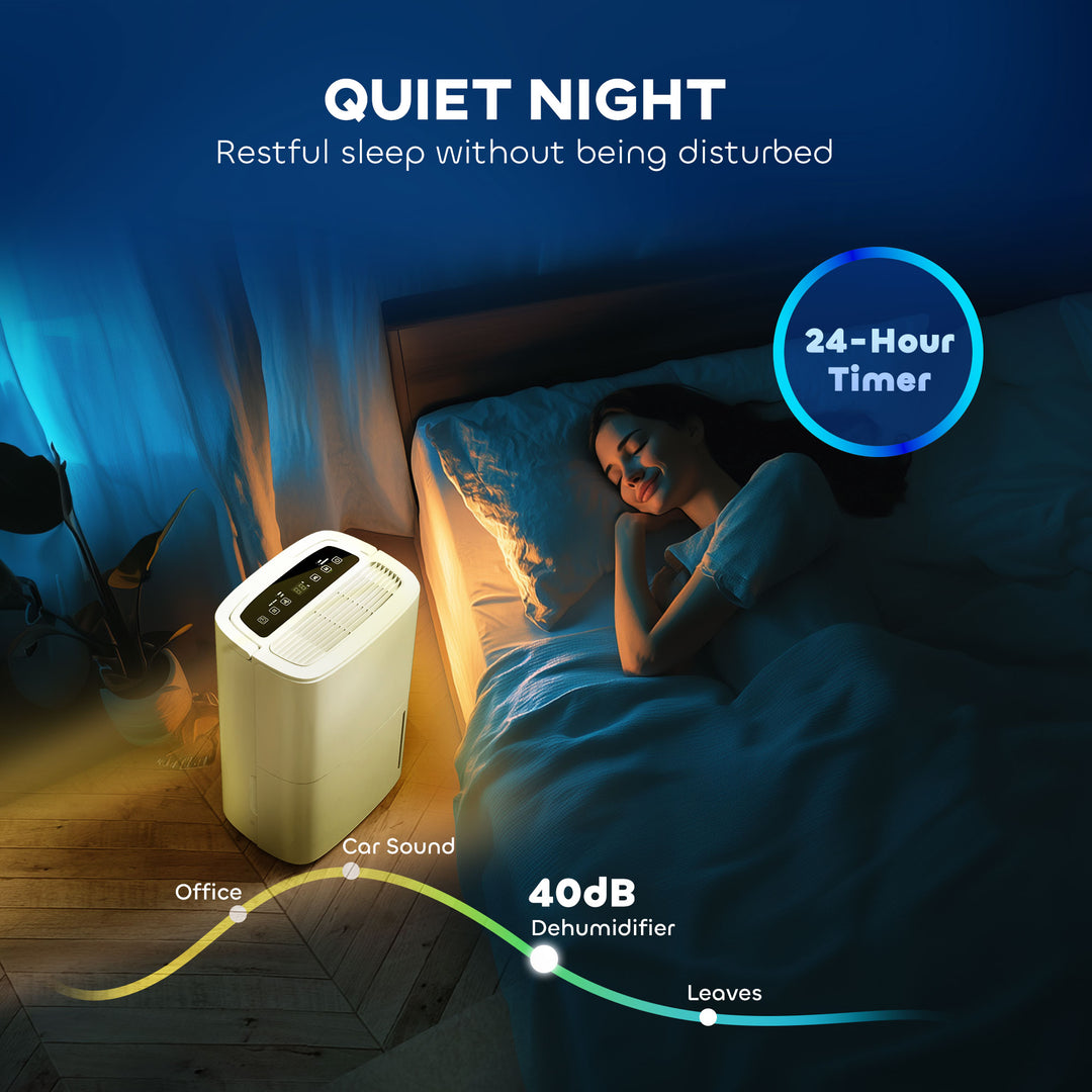 20L Dehumidifier, with Touch Control - White