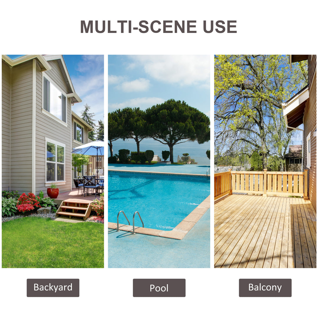 MCL 3 Pieces Rattan Bistro Set, Wicker Garden Furniture Set with Glass Top Coffee Table and Chairs, Thickened Washable Cushions for Outdoor, Patio, Balcony, Grey