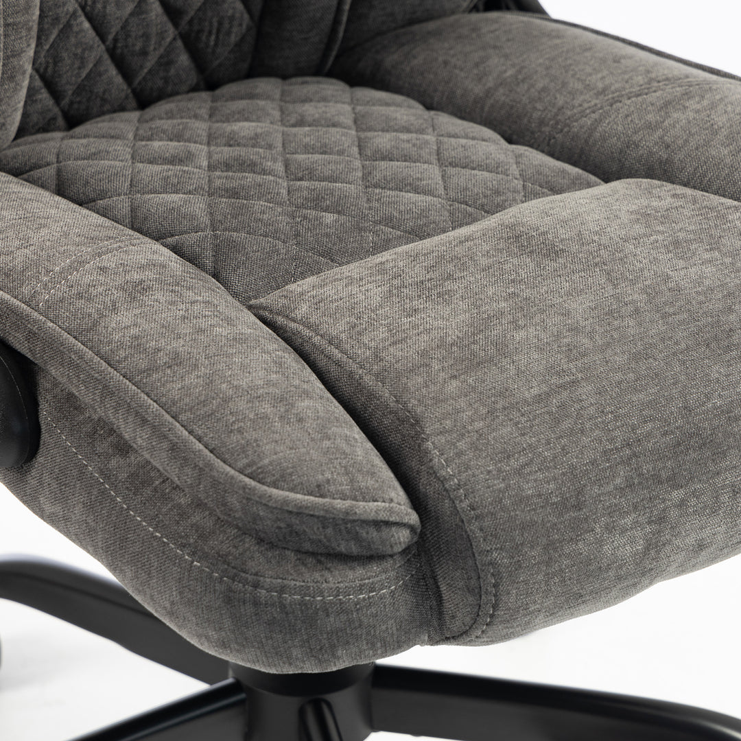 Office Chair, Ergonomic Desk Chair with Flip-up Armrest, Pocket Spring
