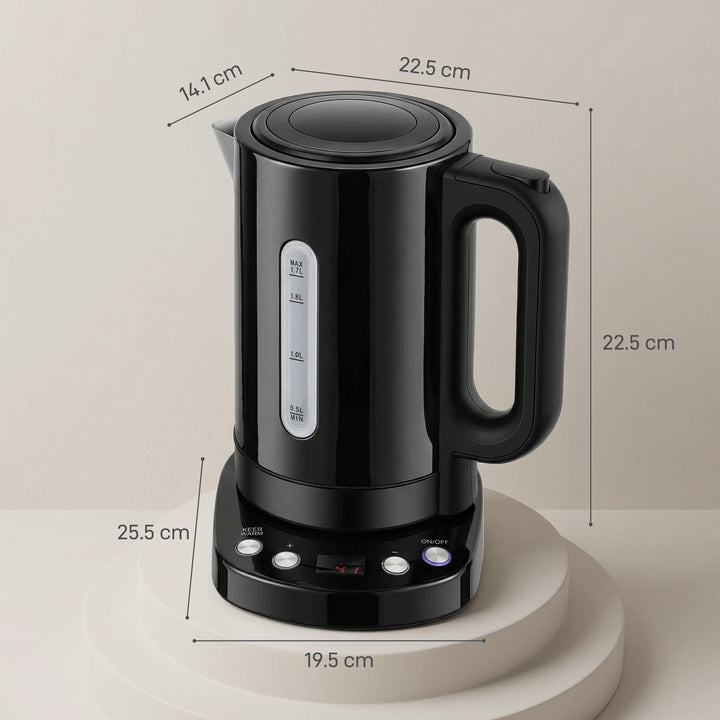 Electric Kettle, 1.7L, Fast Boil, 3kW Water Kettle with UK Strix Therm