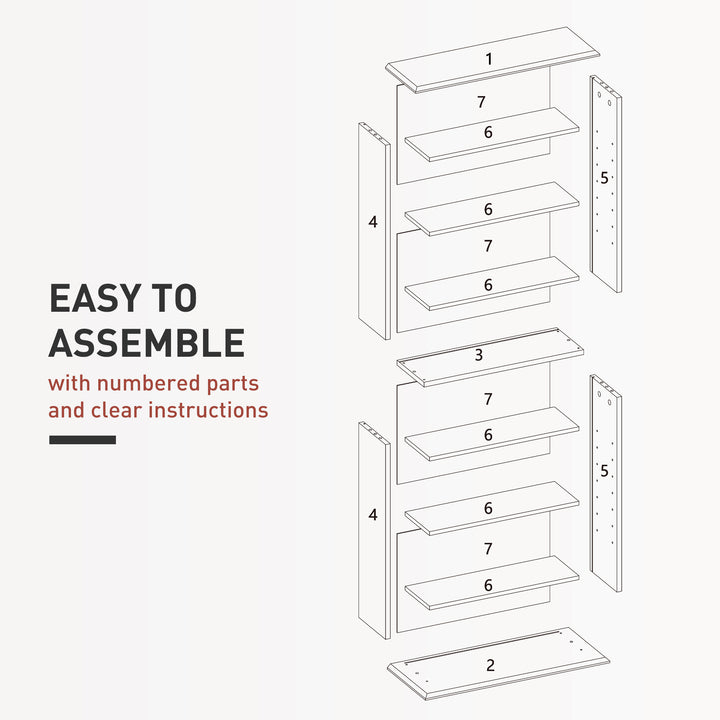 360 CD Storage Unit - Grey