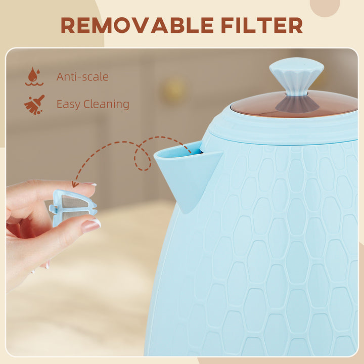 3kW Rapid Boil Honeycomb Kettle - Light Blue