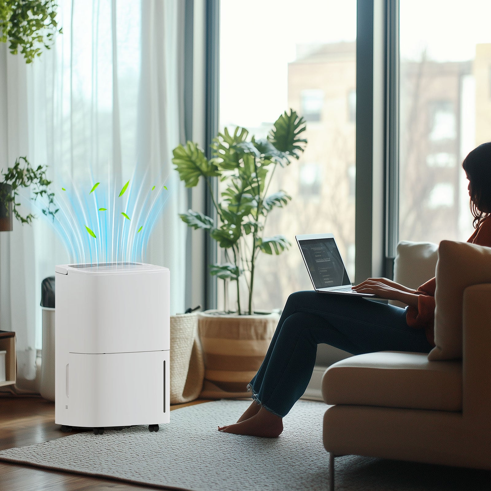 20L Dehumidifier, with Touch Control - White