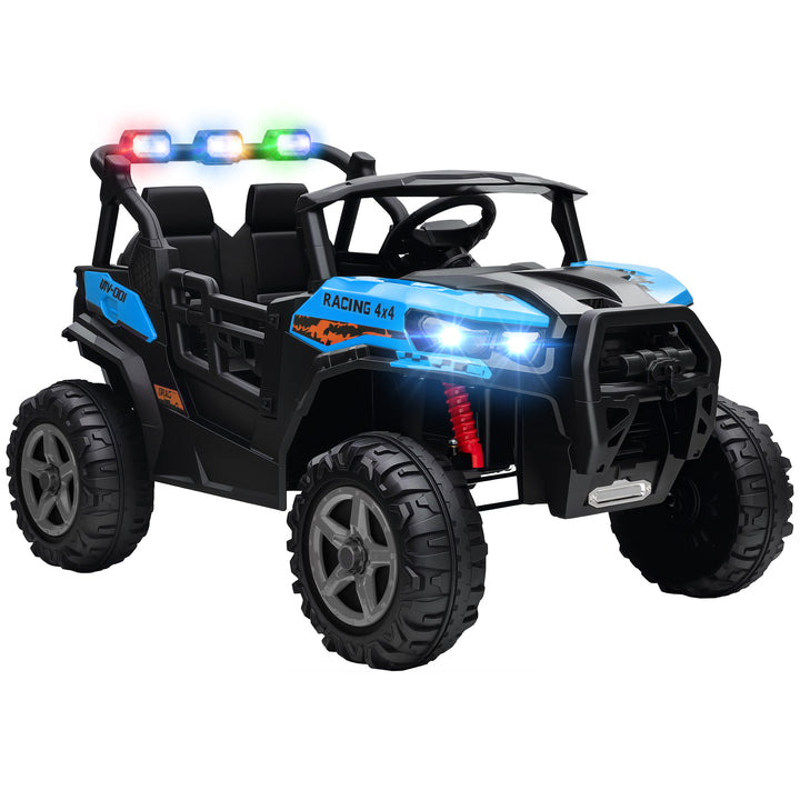 24V Electric Ride on Car, 2-Seater Electric Car for Kids with Remote, 