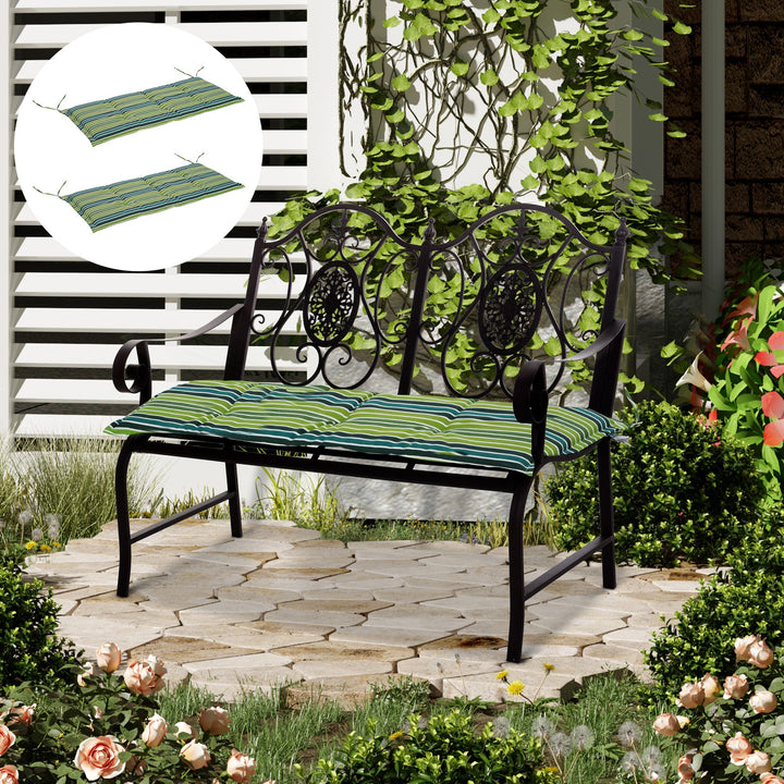 Polyester Set Of 2 Swing Chair Cushion Stripes