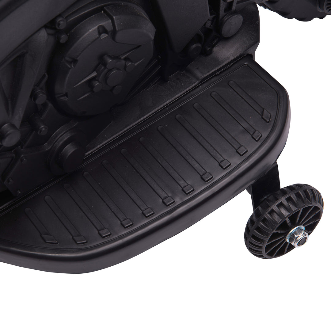 MCL Kids Electric Motorbike 6V Ride on Motorcycle Vehicle w/ Lights Horn Sounds for 1.5-4 Years Old White