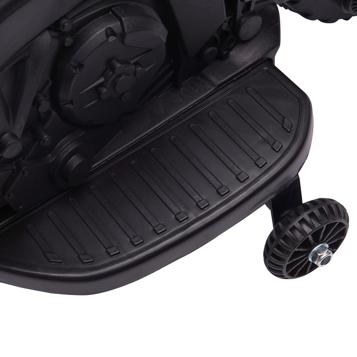 MCL Kids Electric Motorbike 6V Ride on Motorcycle Vehicle w/ Lights Horn Sounds for 1.5-4 Years Old White