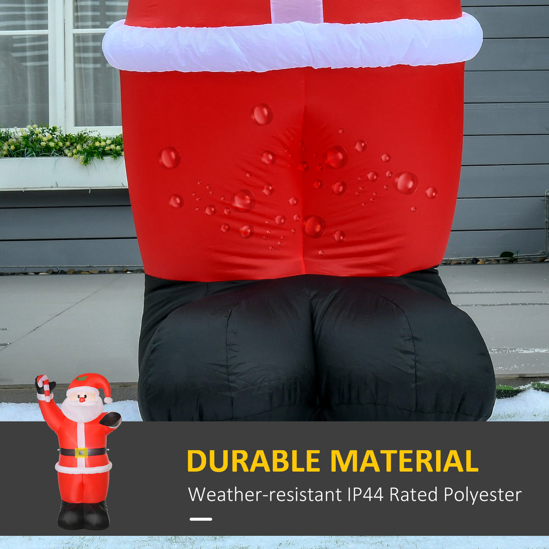 MCL Inflatable Christmas Santa Claus Air Blown Decoration Yard