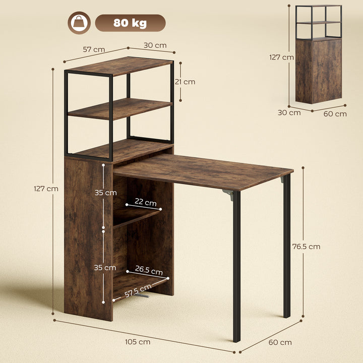 Folding Shelf and Work Table