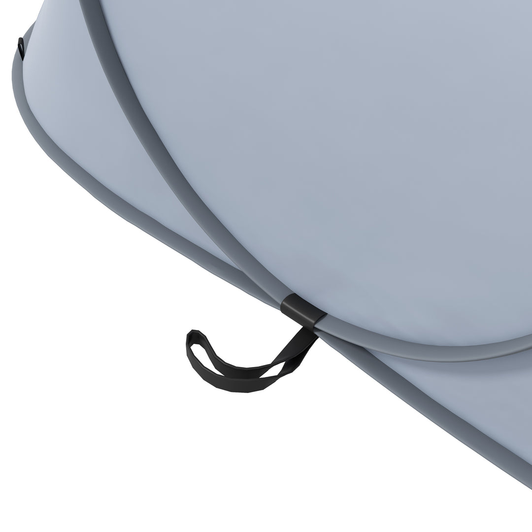 Two-Man Pop-Up Dome Tent, with Accessories - Grey