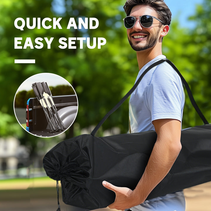 Double Camping Chair for Adults, Oversized Heavy Duty Padded Folding Chair with Armrests, Cup Holders and Carry Bag for Outdoor Camping Hiking Picnic Fishing, 250kg Capacity, Khaki
