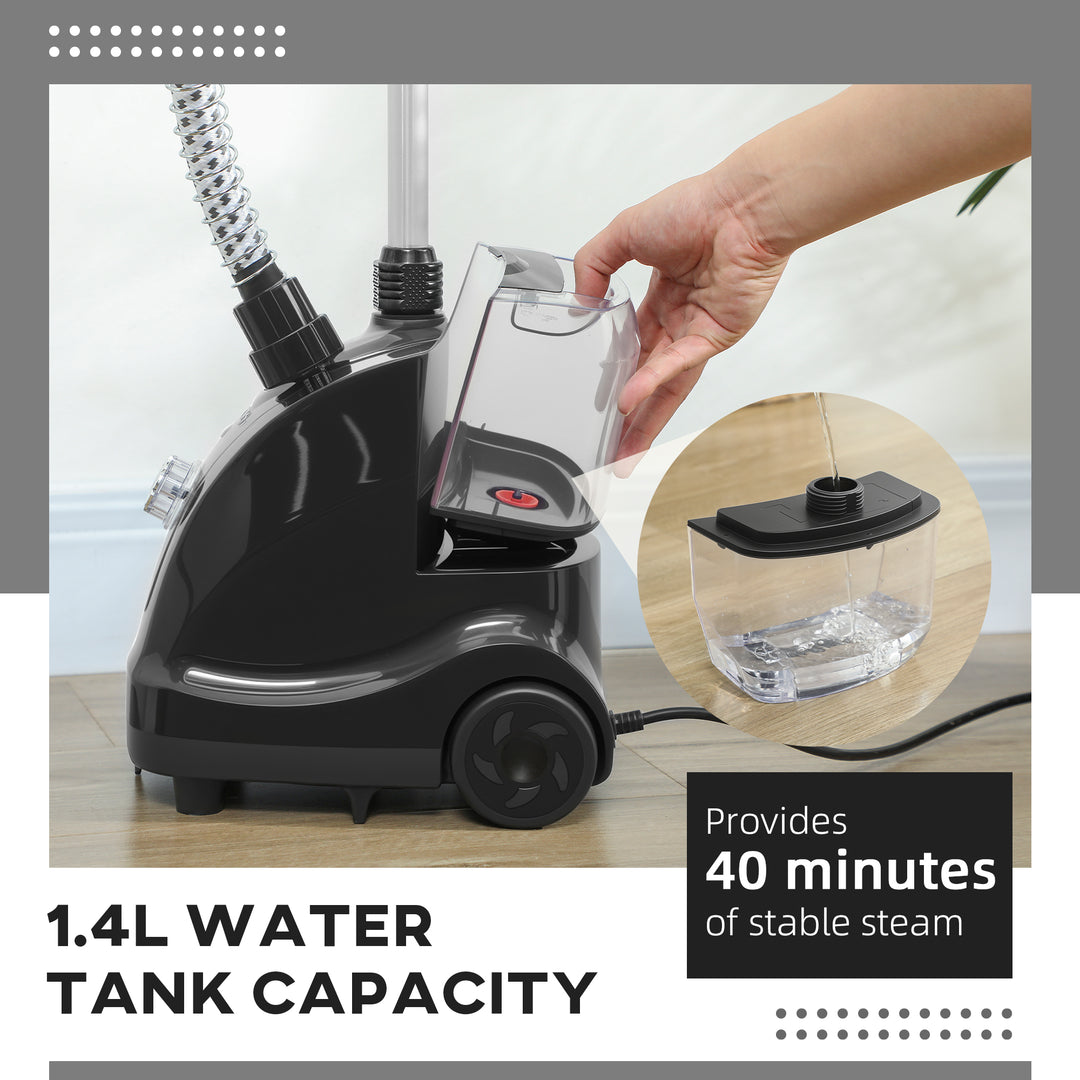 Clothes Steamer with Adjustable Pole Clothes Steamer 11 Steam Levels 4