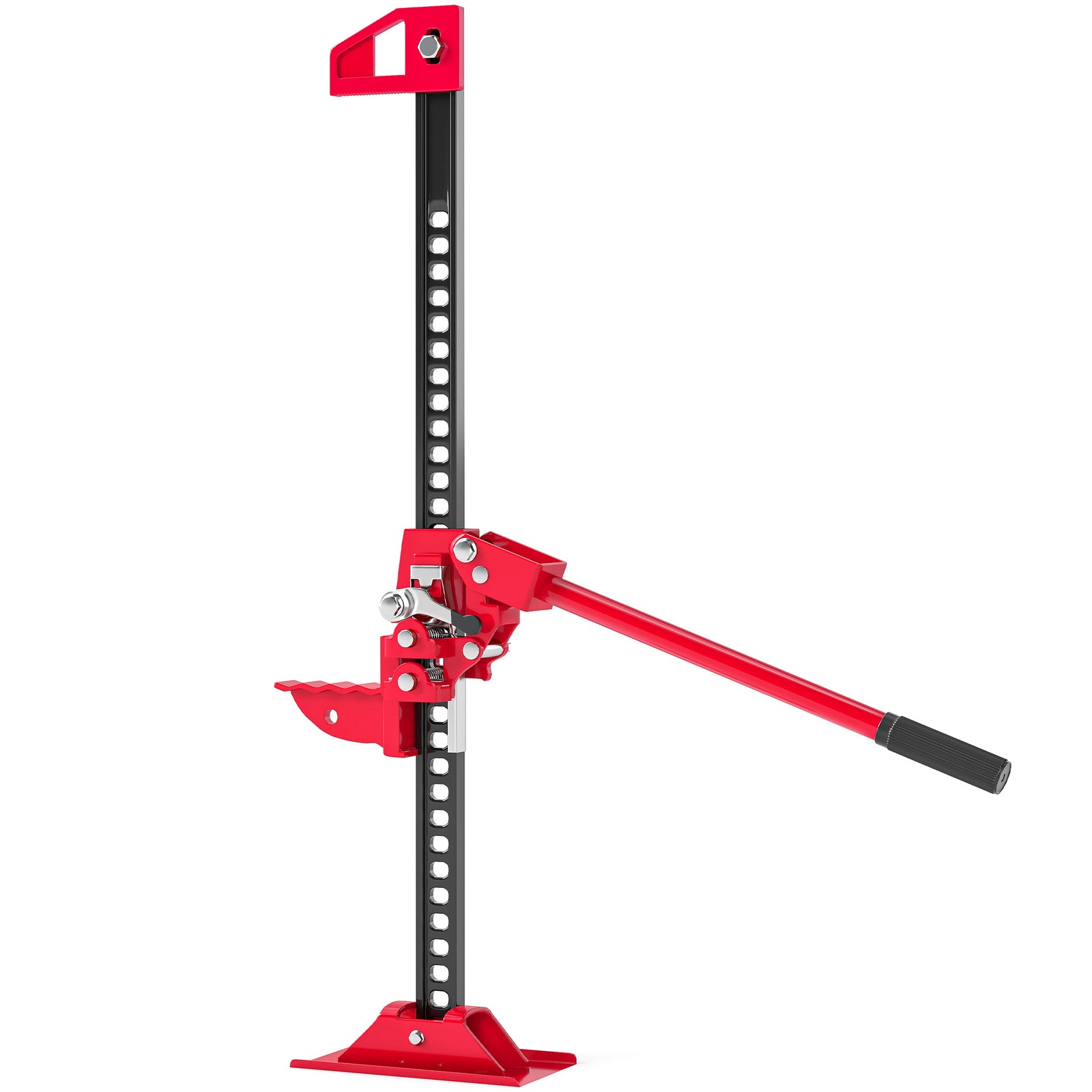 3 Tonne Farm Jack, 33" High Lift Jack for 4x4 Tractors Trucks Agricultural Lifting, Red