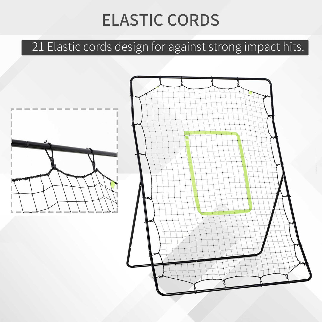 MCL Baseball Rebounder Net Teens Adults Game Spot Softball Training Aid Practise Target Strike Shot Goal Play