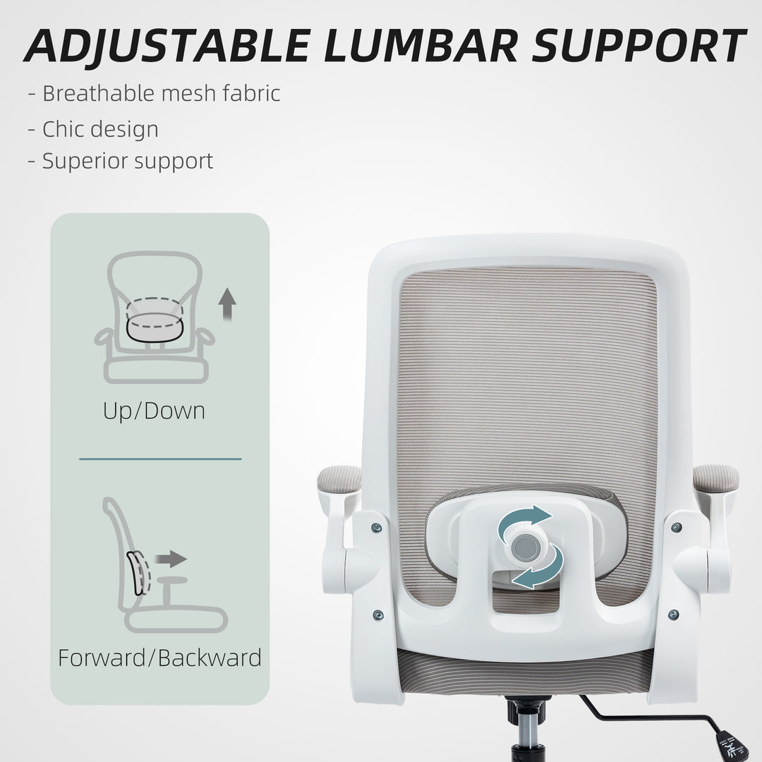 Mesh Back Adjustable Office Chair - Grey
