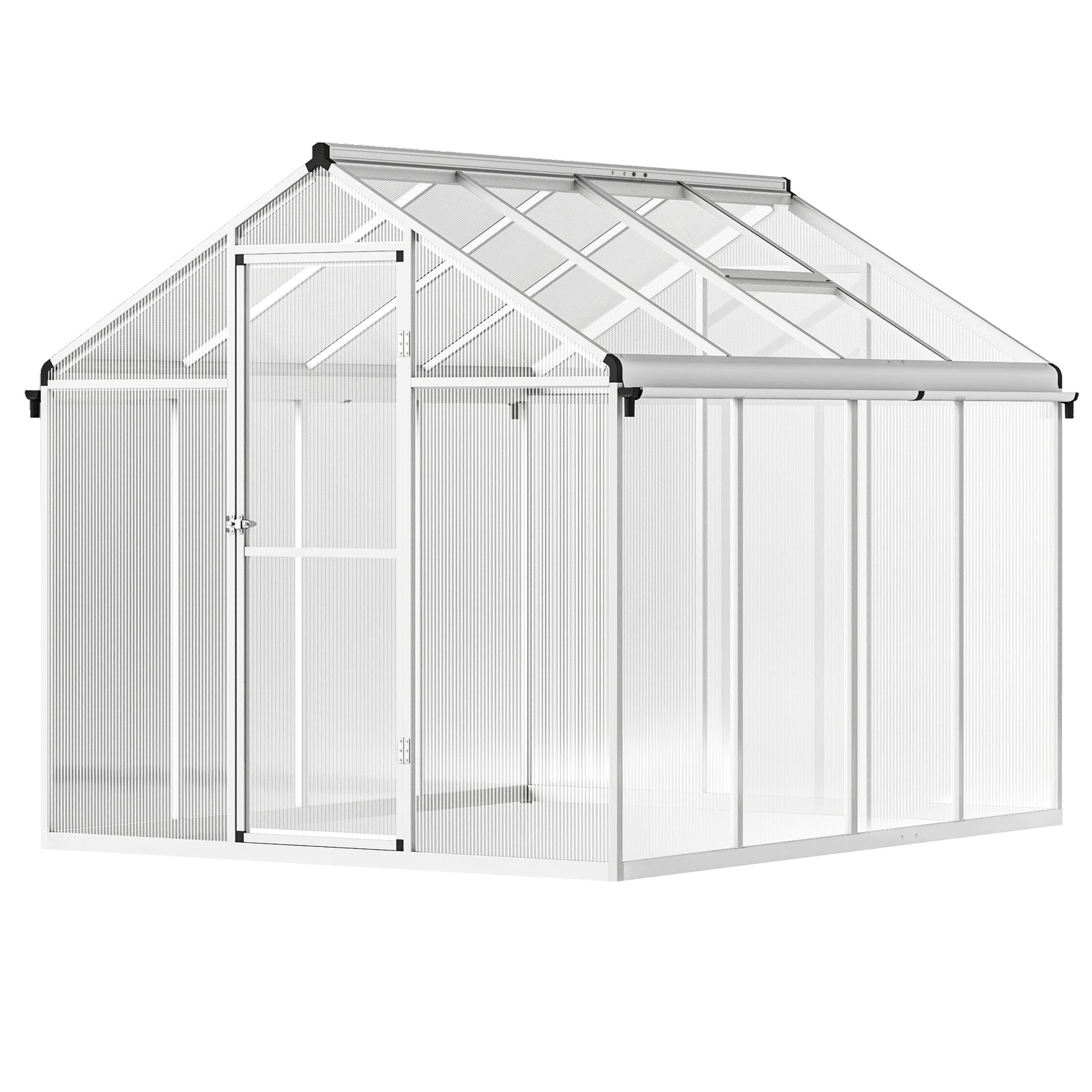 8 x 6ft Aluminium Frame Greenhouse