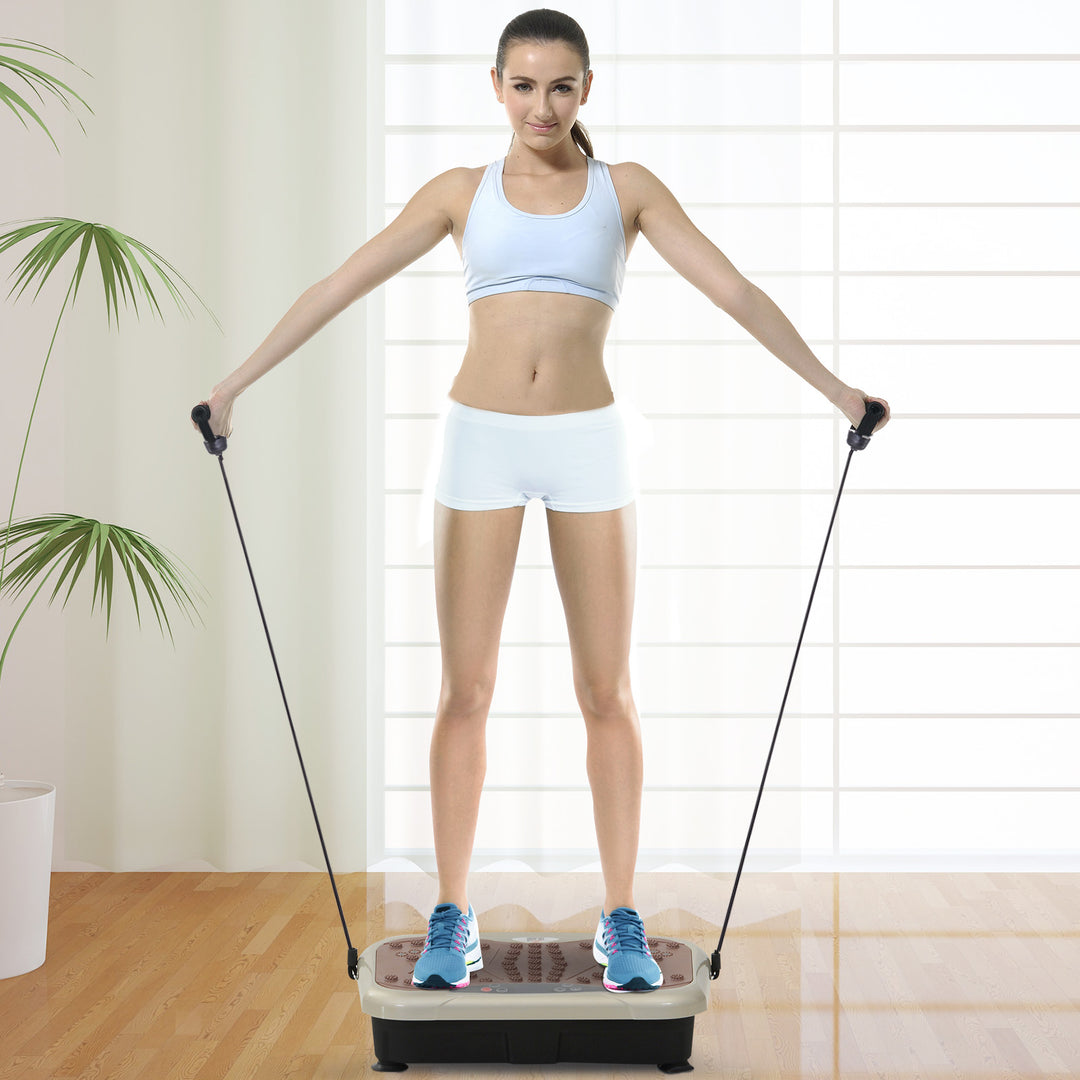 Vibration Plate Exercise Machine, Quiet Vibrating Plate for Weight Los