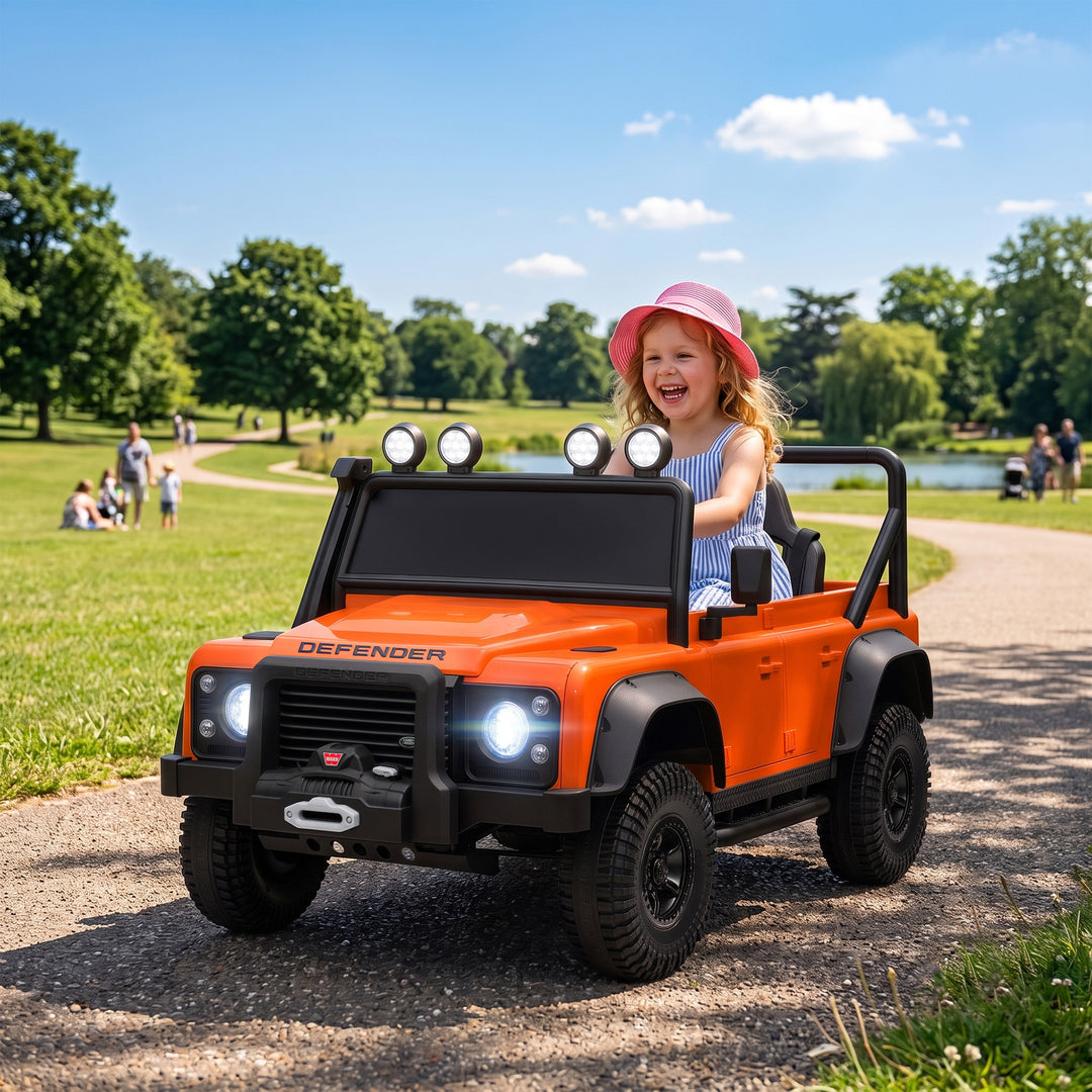 Kids Ride On Car with Remote Control, Music, Horn, 4 Spring Suspension