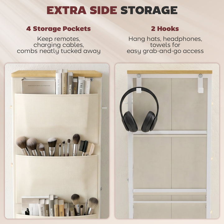 Chest of Drawers, Dresser with 5 Fabric Drawers, Tall Storage Unit - view 5