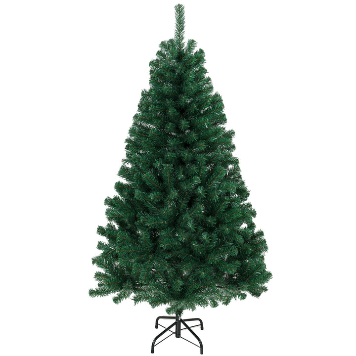 5ft Artificial Christmas Tree, Fir Hinged Xmas Tree with 420 Branch